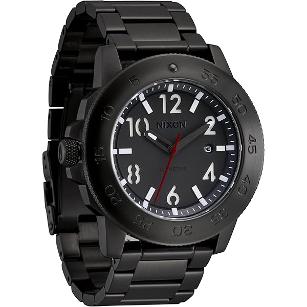 Amazon.com: Nixon Sentry SS Black Watch, Black : Clothing, Shoes
