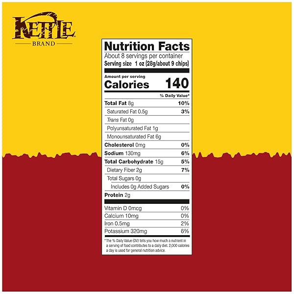 KETTLE BRAND POTATO CHIPS, KRINKLE CUT, HABANERO LIME KETTLE CHIPS, 7.5 OZ