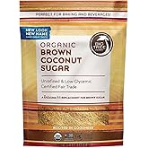 Big Tree Farms Organic Brown Coconut Sugar - Coconut Palm Sugar, Unrefined, Fine Crystals, Cane Sugar Replacement, Coconut Bl