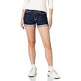 Amazon Essentials Women's Mid-Rise Slim Fit 4" Denim Shorts