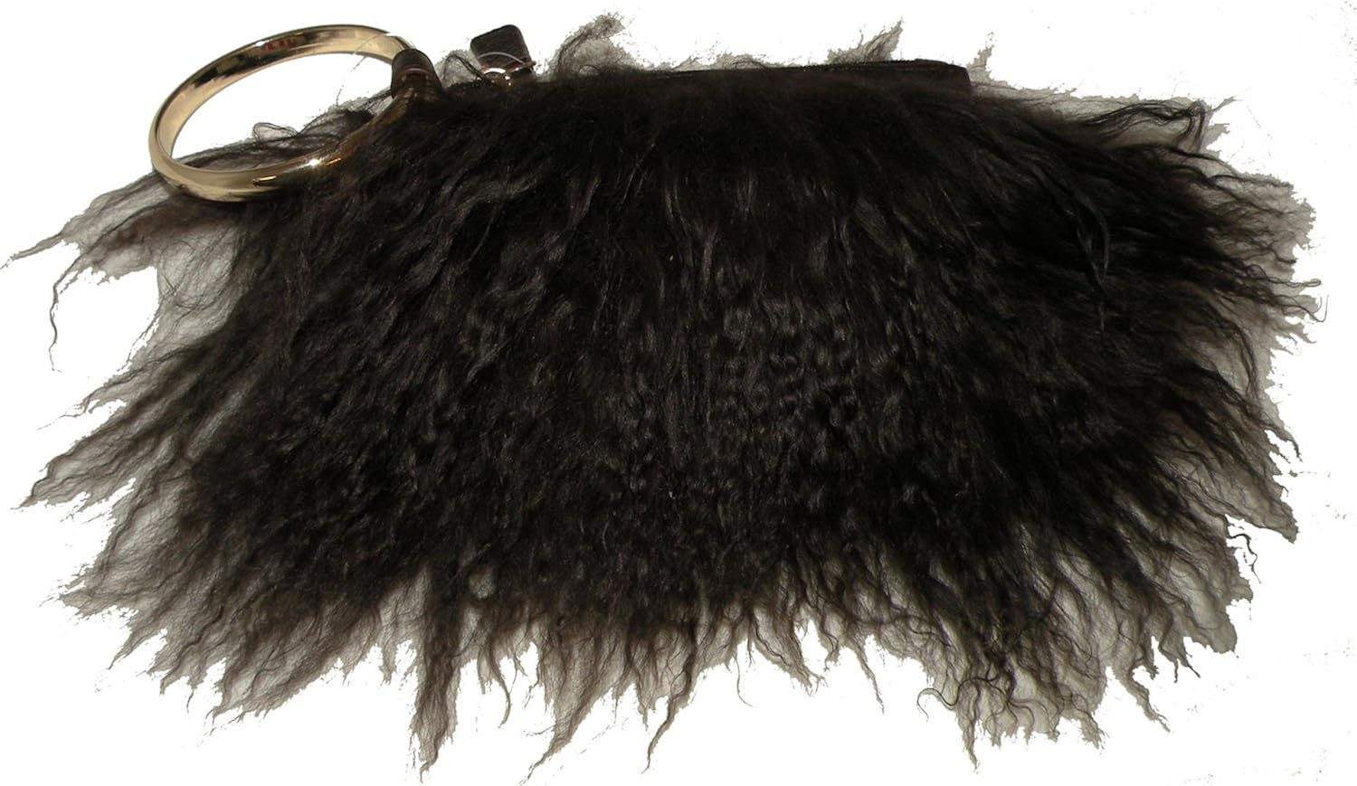 aqua madonna fur purse