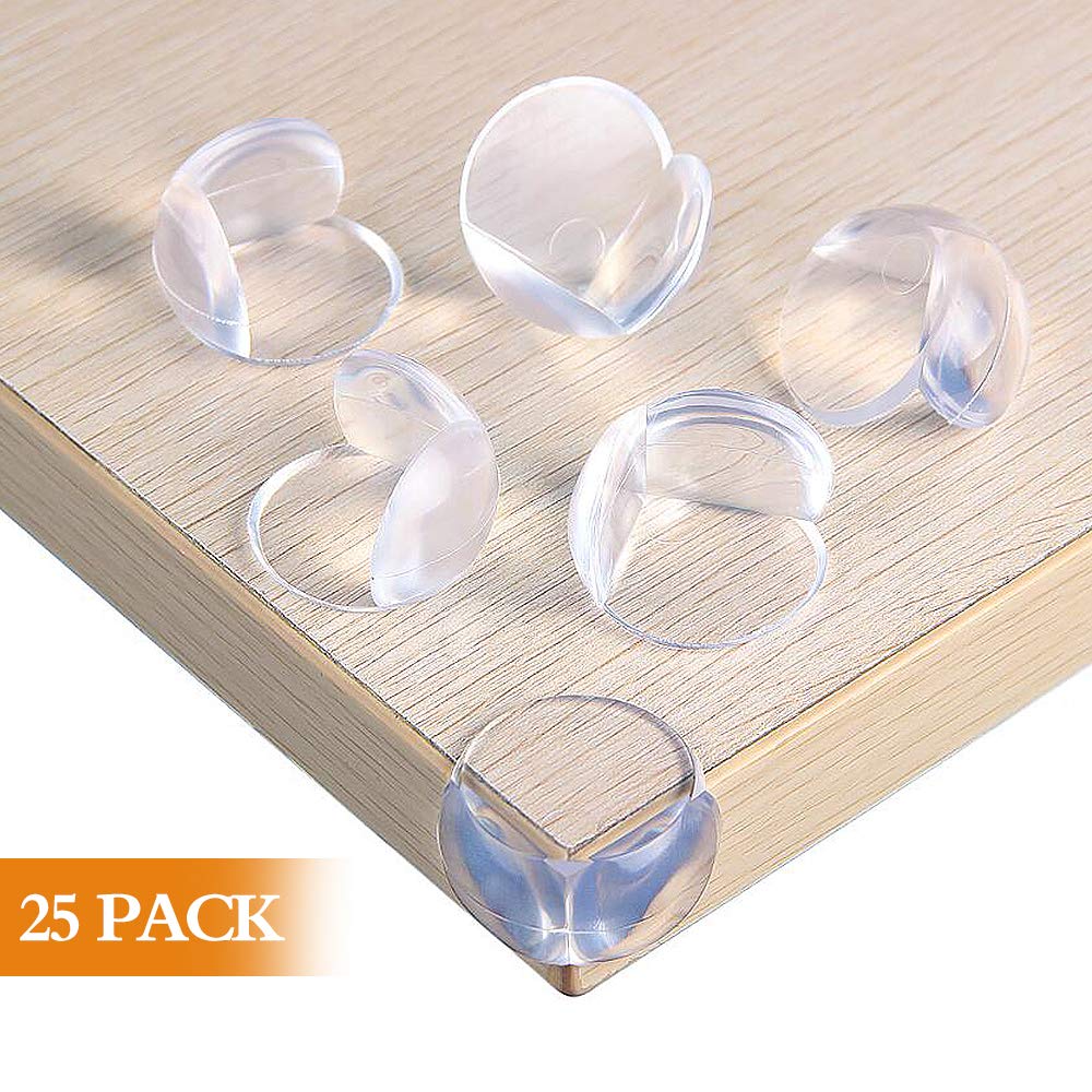 Mokiu 25pcs Protection Coin Table Enfant Protege Coins Protecteurs D Angle De Securite Pour Enfants Et Bebes Changqingweiye Beijing Dianzi Youxiangongsi
