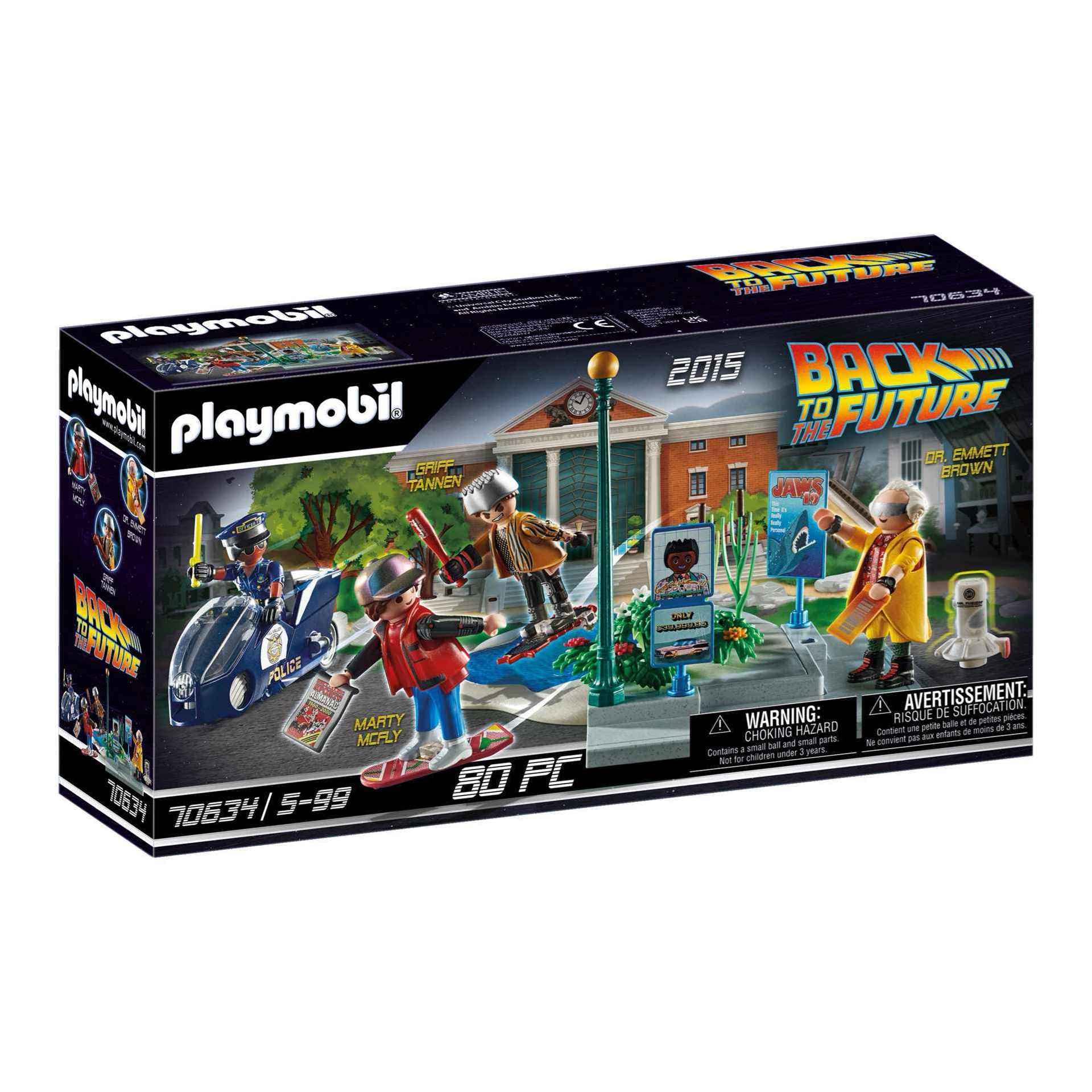 Playmobil Regreso al Futuro Parte II Persecución en Hoverboard