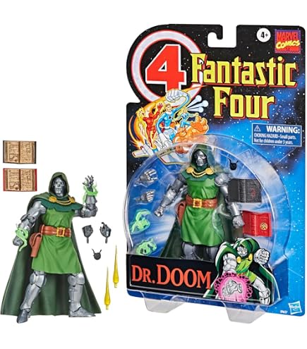 Marvel Vintage Series 6-inch Scale Dr. Doom Fantastic 4 Action