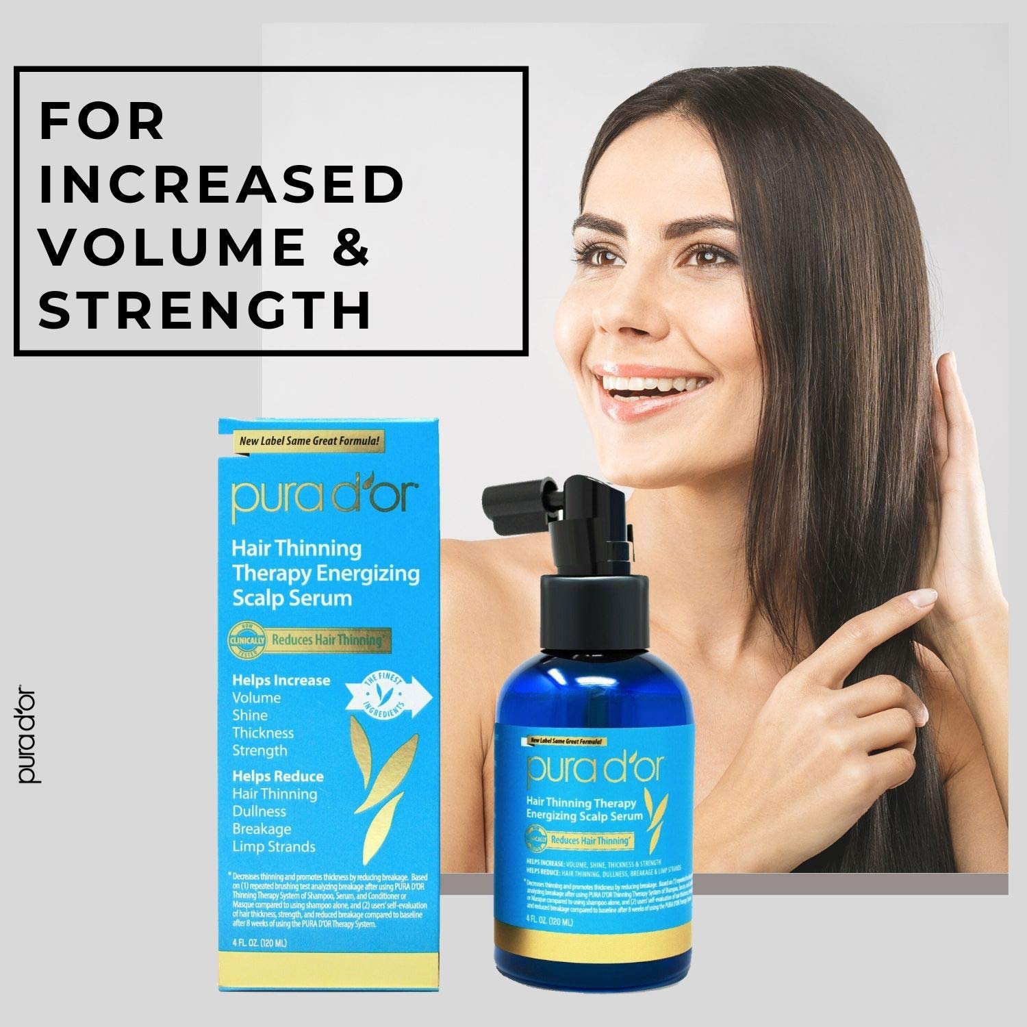 Pura D Or Hair Thinning Therapy Energizing Scalp Serum