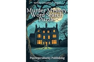 Murder Mystery Word Search Puzzle: Unravel the Mystery Secrets of Broadward Manor in this Cozy Mystery Whodunnit Word Find St