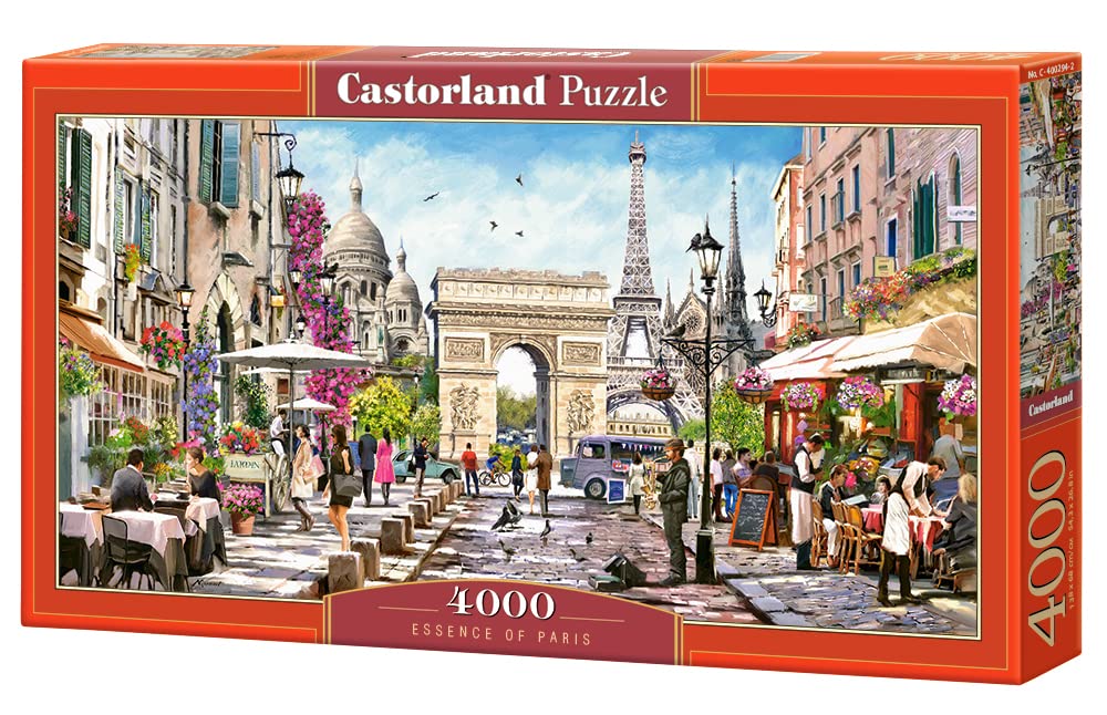 Castorland CSC400294 Essence of Paris 4000 Piece Jigsaw Puzzle, Various