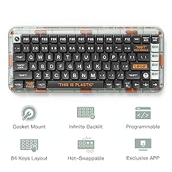 MelGeek Mojo84 Advance Transparent Mechanical
