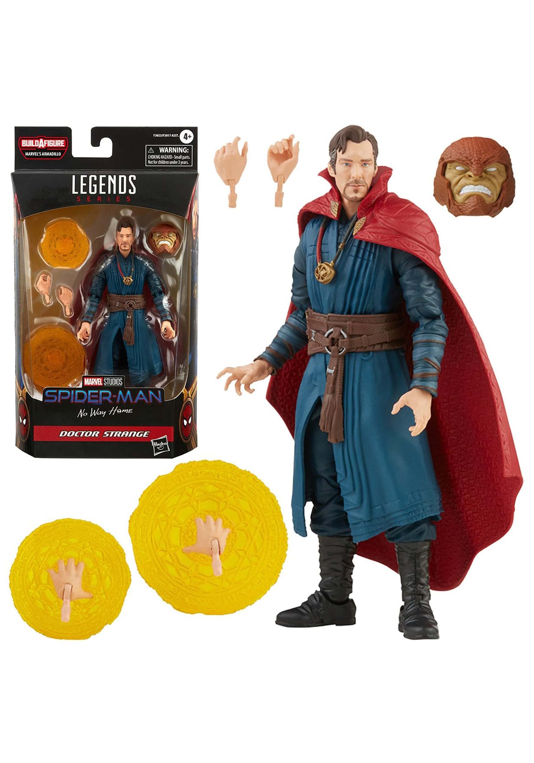 Marvel Legends Series Doctor Strange 15cm Collectible Action Figure Toy and 2 Accessories and 1 Build-A-Figure Part(s)