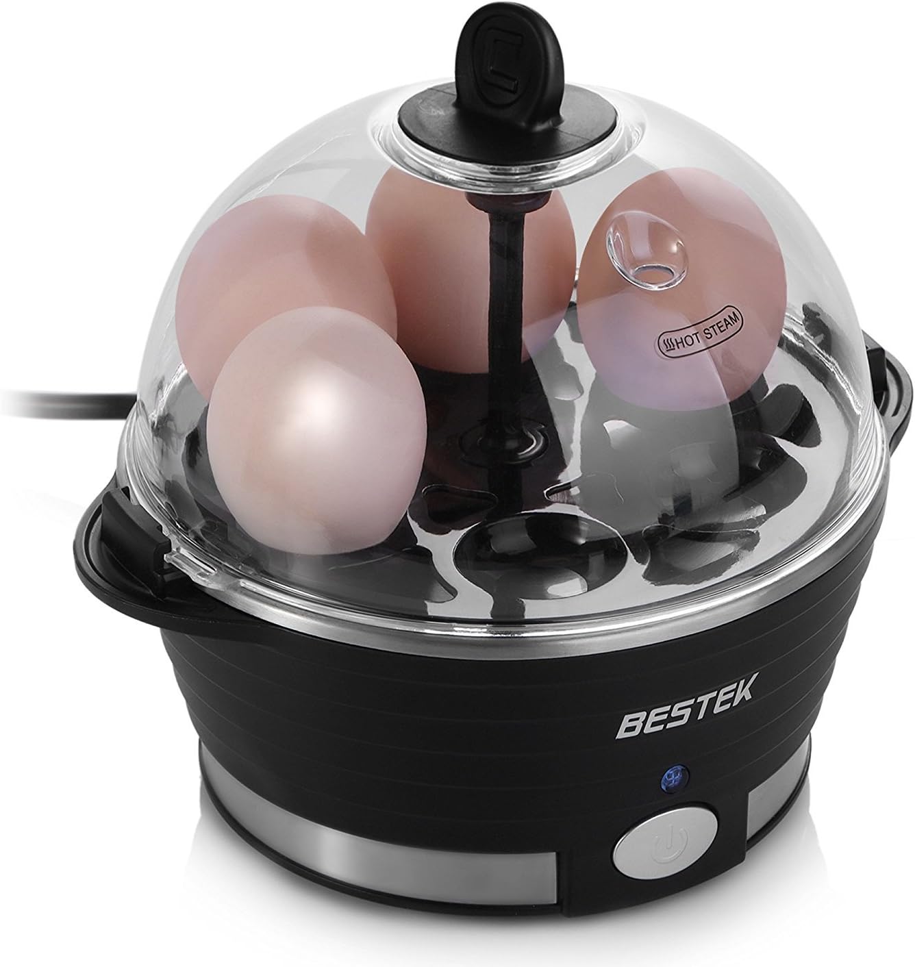 Egg Boiler, BESTEK Electric Egg Cooker, Poacher Eggs and Omelette Maker