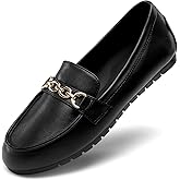 DREAM PAIRS Loafers for Women Casual Comfortable Slip On Flat Shoes Lightweight Leisure Work Shoes Comfort Walking Shoes