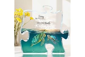 Every Day is a New Beginning Inspirational Acrylic Gifts Desktop Ornament for Home Christmas Wedding Graduation -3.9 * 3.5 * 