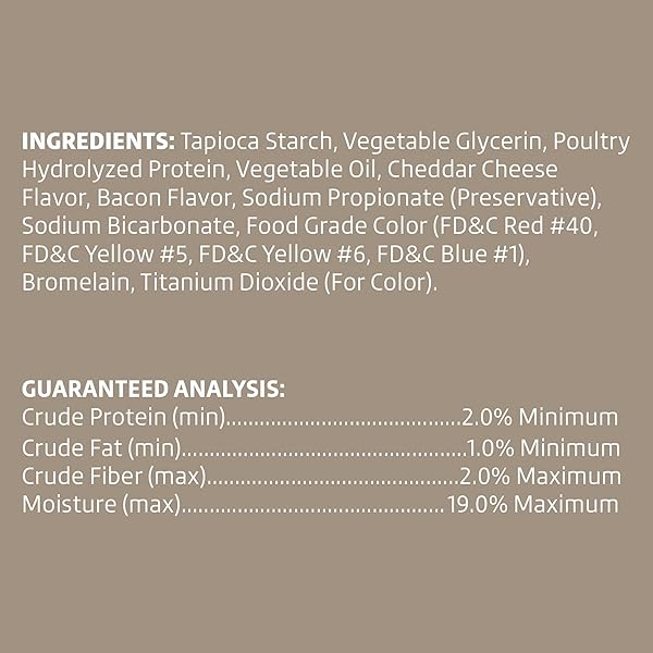 WONDER BOUND BACON & CHEESE FLAVOR DOG TWIST STICKS – 55 COUNT – RAWHIDE-FREE DOG TREATS, DENTAL HEALTH CHEWS FOR PLAQUE & TARTAR CONTROL, EASY TO DIGEST, LONG-LASTING