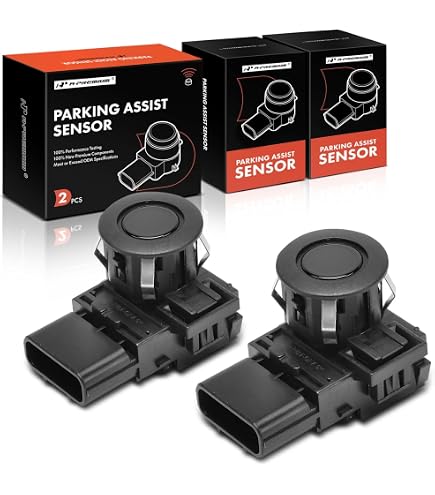 Saitedudu 4PCS Bumper Parking Sensor & Retainer For 2014-2016 Acura MDX RLX - Replacement Part 39680-TZ5-A01