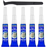 1DFAUL Aquarium Glue Fish Safety, 5Pcs Coral Reef Glue for Plants Moss | Quick Drying, for Coral, Stone, Wood Aquascaping