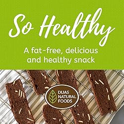 DIJAS Natural Foods, Crunchy Fat Free Biscotti