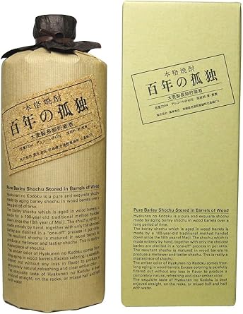 Amazon Co Jp 乙 百年の孤独 長期貯蔵麦４０ 宮崎 7ml 1本 食品 飲料 お酒