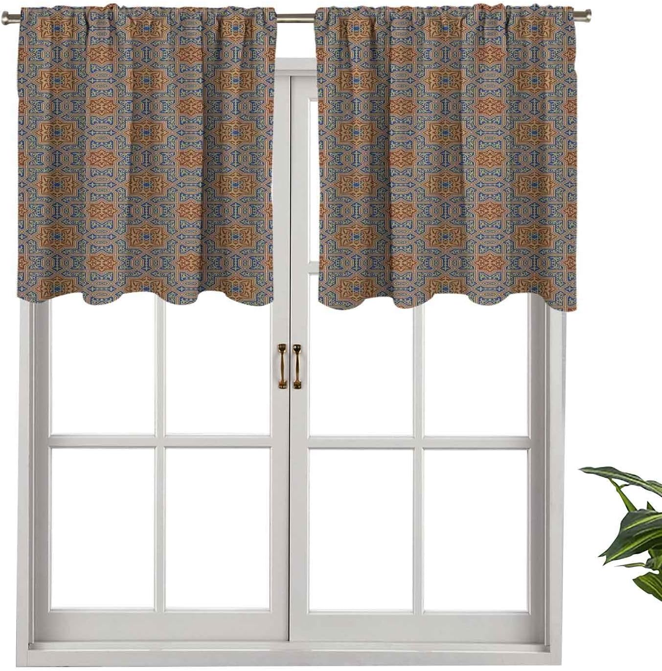 Hiiiman Cenefa moderna para ventana, diseño árabe tradicional, con