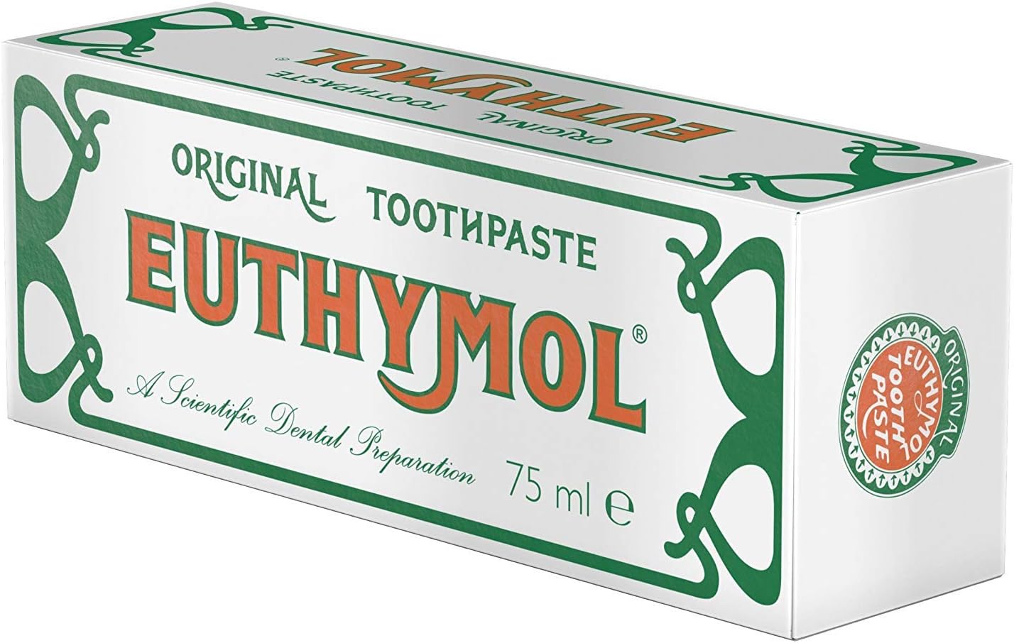 Euthymol Original Toothpaste Bundle, 2 x 75ml Fluoride-Free Toothpaste for Plaque Removal Antibacterial, Cavity & Gum Care - Image 5