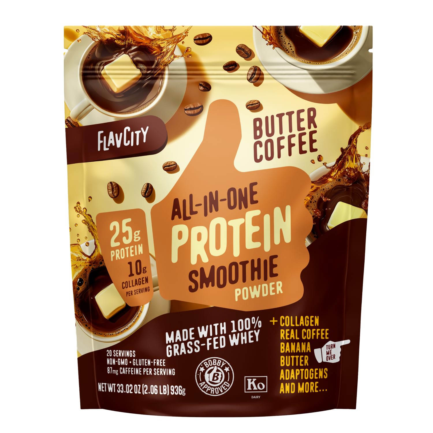 All-In-One Protein Smoothie (Butter Coffee)