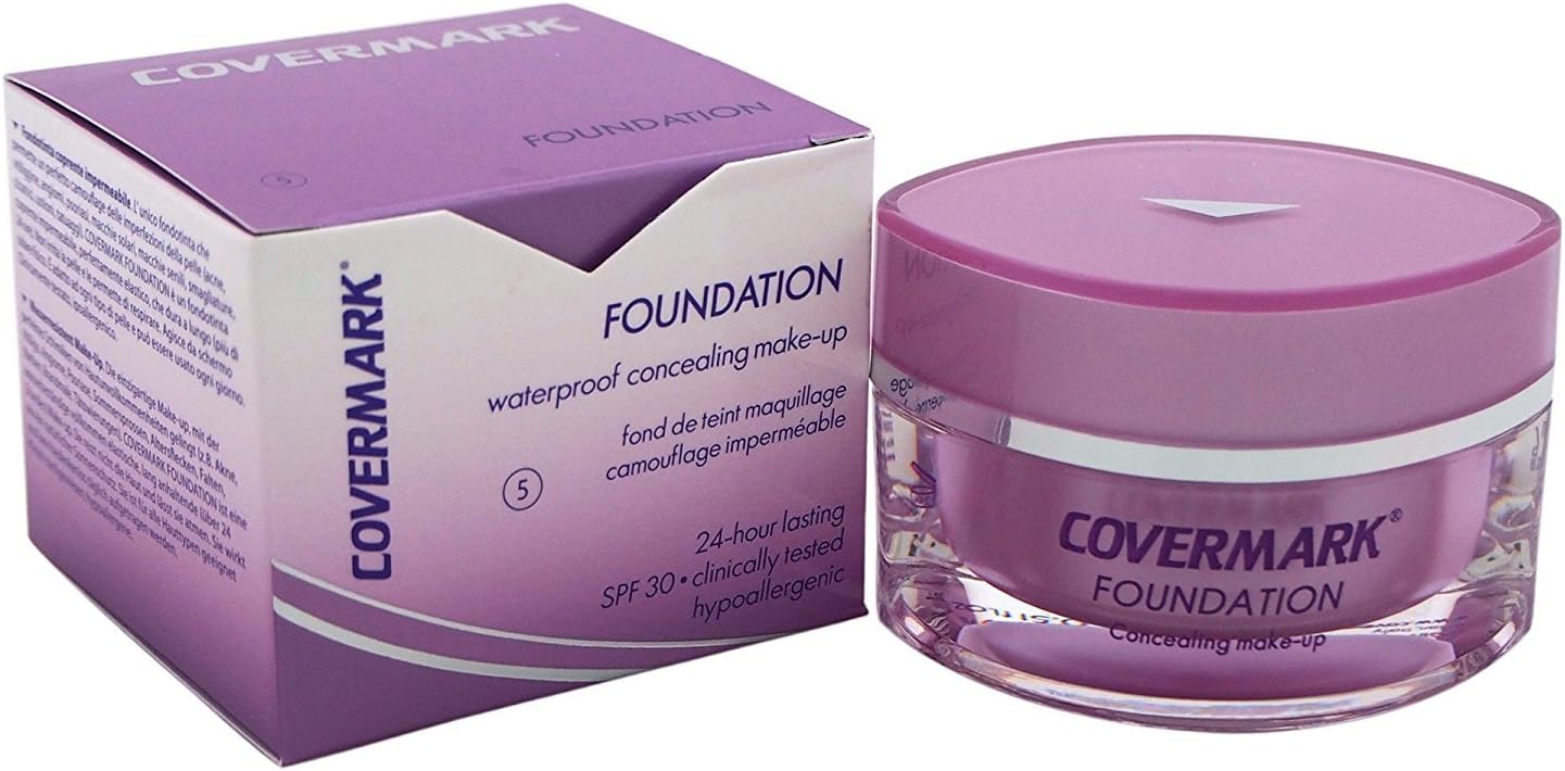Covermark Shade 5 Foundation, 15 ml (Pack of 1)
