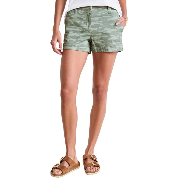 Short Chino J.Crew Femme - Taille 4, Couleur Corail, 100% Coton, Occasion Très Bon état