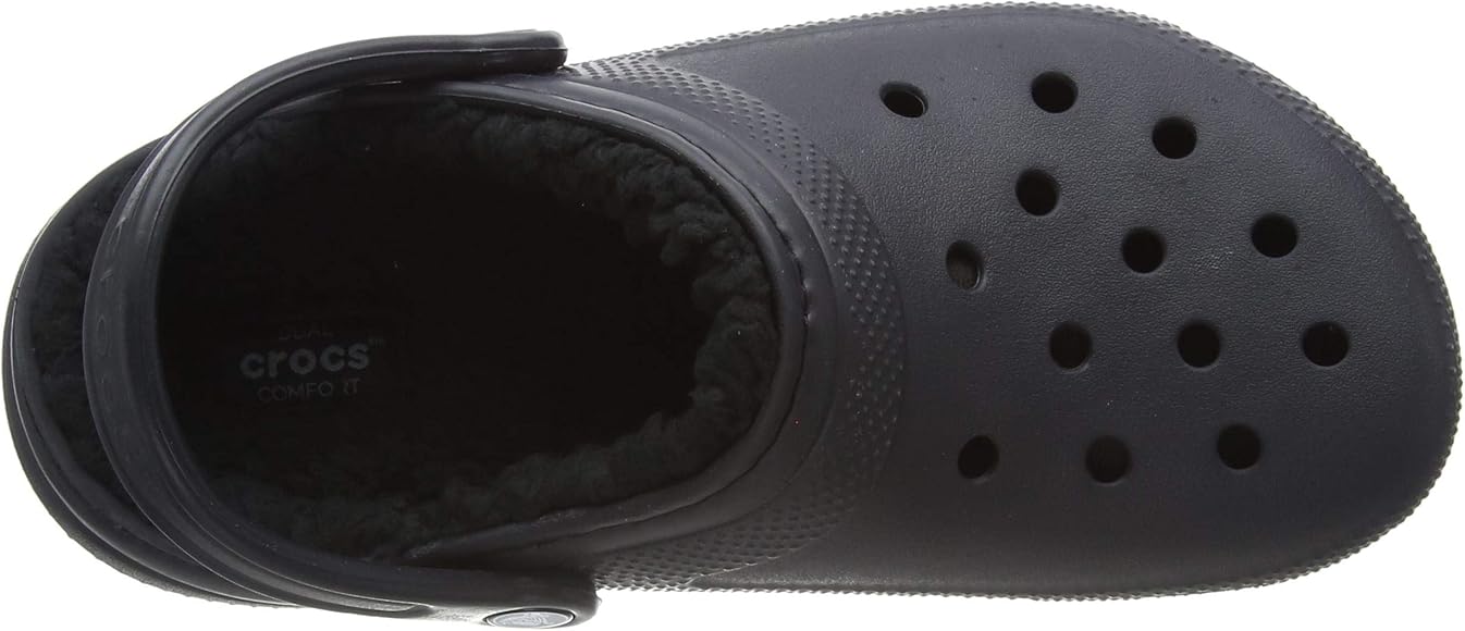 crocs fur lined clogs