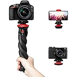 Camera Tripod, Fotopro Flexible Tripod, Tripods for Phone with Smartphone Mount for iPhone Xs, Samsung, Tripod for Camera, Mi