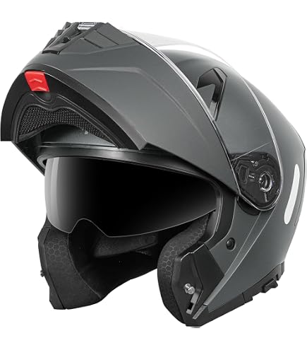 flip up helmet ls2 LS2 Horizon II Helmet - White