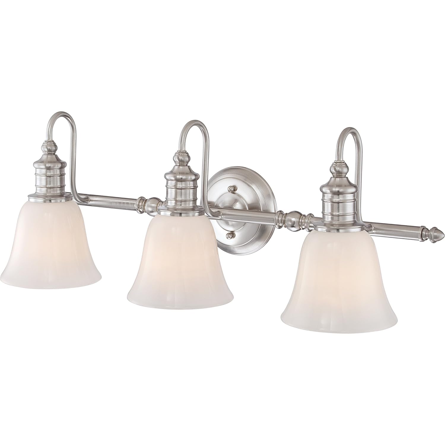 Brushed Nickel Lighting Ceiling Fans Quoizel Bgt8603bn Broadgate