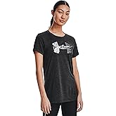 Under Armour Women's Tech Twist Script Logo Short Sleeve T-Shirt
