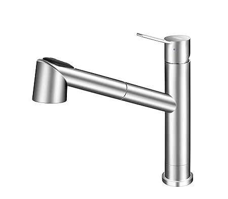 Franke Ffps20550 Bernard Single Handle Pull Out Kitchen Faucet
