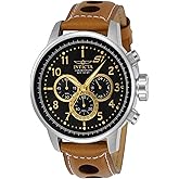 Invicta Men's 23597 S1 Rally Analog Display Quartz Brown Watch