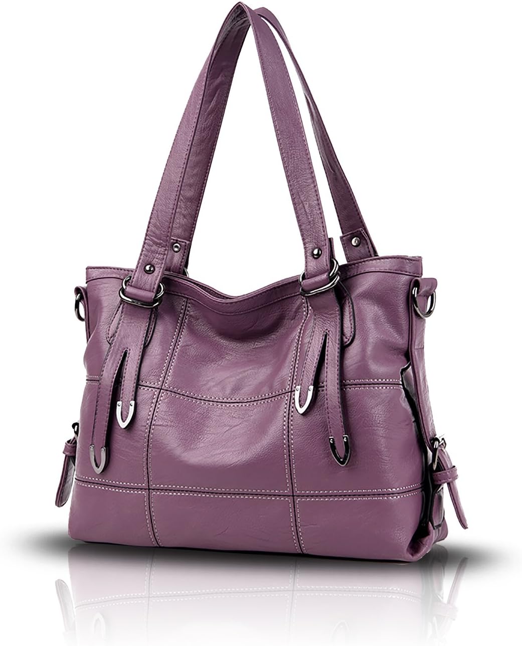Women's Handbags Fashion Soft Leather Casual Cross-Body Top-Handle Shoulder