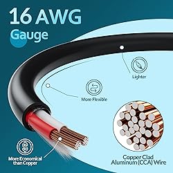 Elecan Pro Series 16/2 Outdoor Speaker Wire Cable