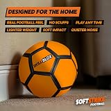 SKILL BLOX SoftStrike Home Training Ball Size 4, Indoor Football Gift view 2