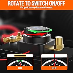 MNJ Motor Battery Disconnect Switch with