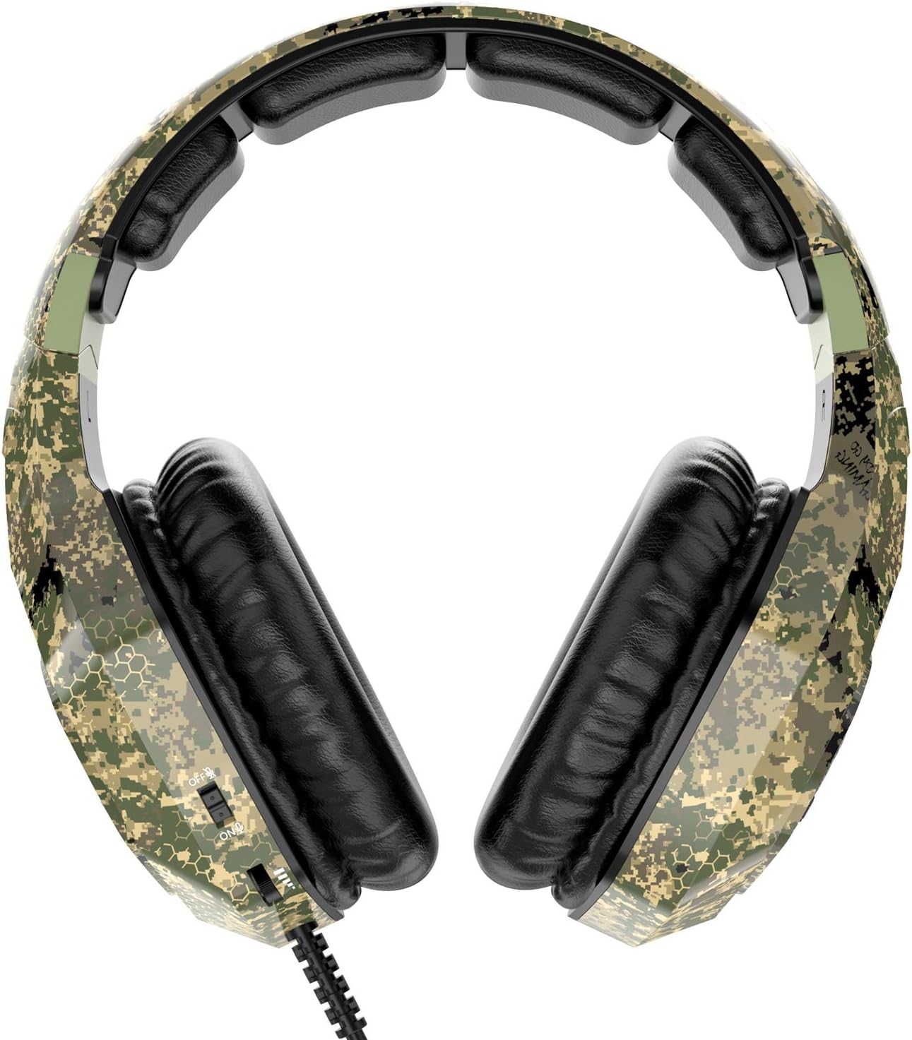 Soulion Tracer 25 Gaming Headset for PS4 Xbox One PC, Stereo Surround Sound Gaming Headphones with Noise Cancelling Microphone, RGB Lights for Computer Laptop NS Mobile: Home Audio & Theater