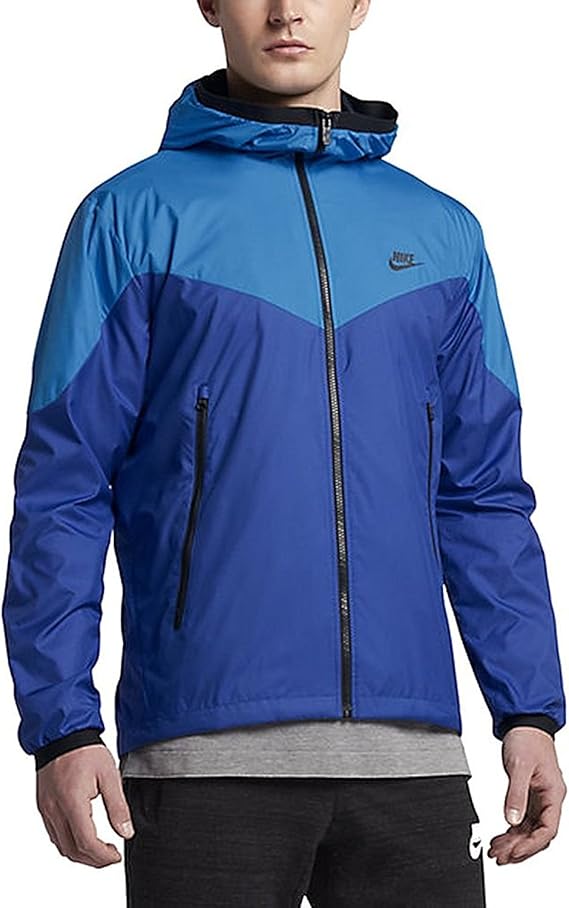 nike sportswear windrunner blue