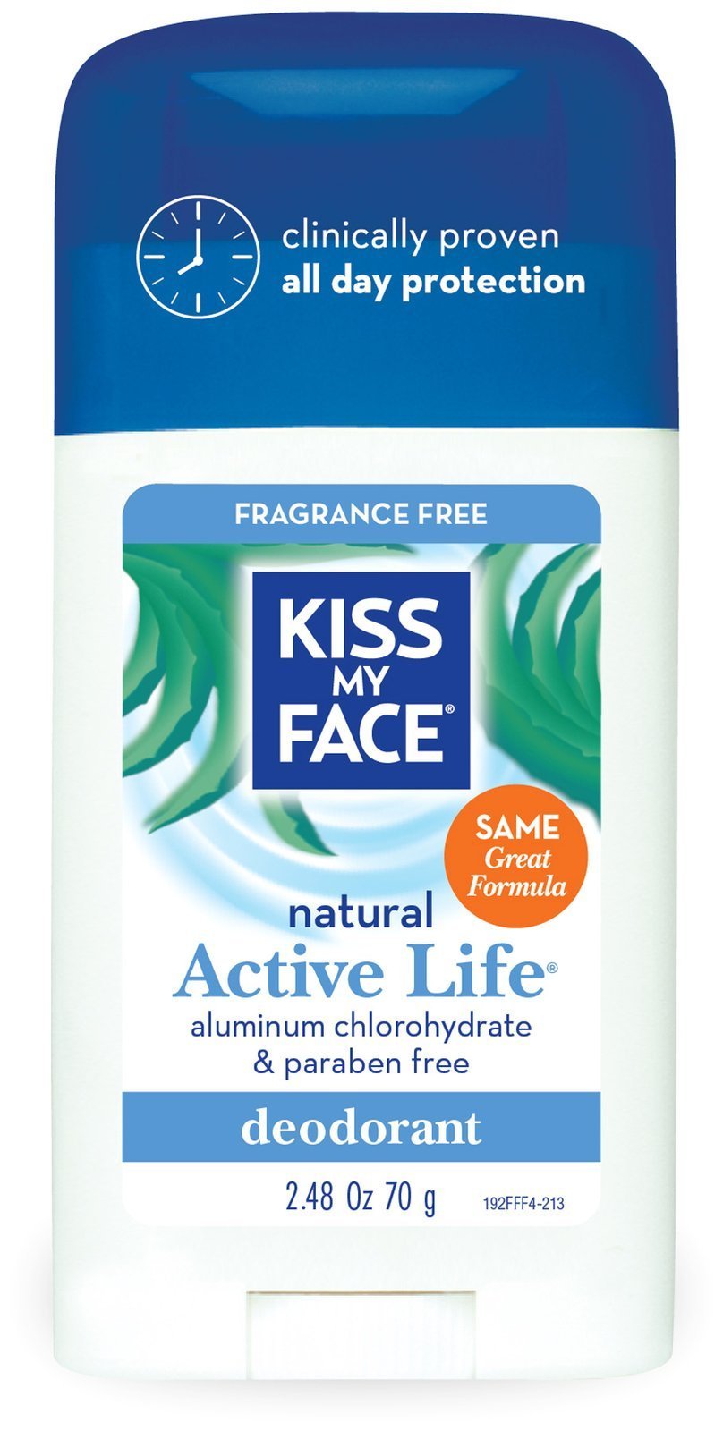 Amazon.com : Kiss My Face Liquid Rock Roll-On Deodorant, Fragrance Free ...