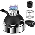 ScitoLAB Portable Butane Burner, Mini Butane Stove for Siphon Coffee Maker, Adjustable Flame with Furnace Stand, for Picnic Camping Travel Lab Home
