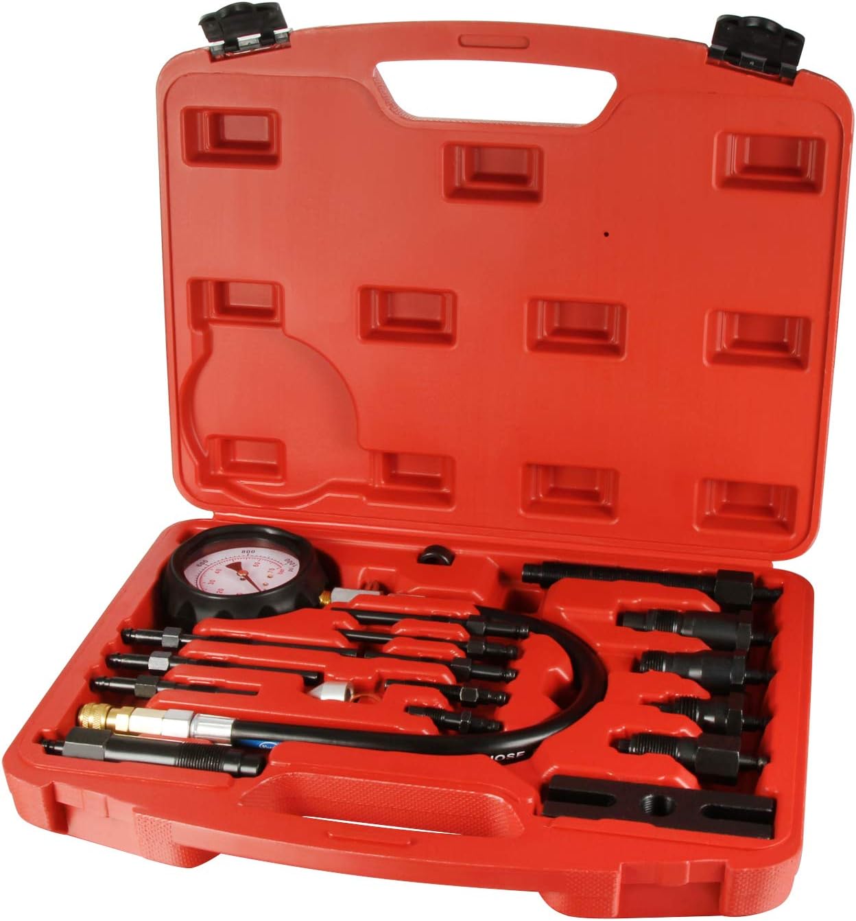 Round Compression Tester Dromedary Compression Tester Diesel Engine Compression Tester 0-70 Bar ...
