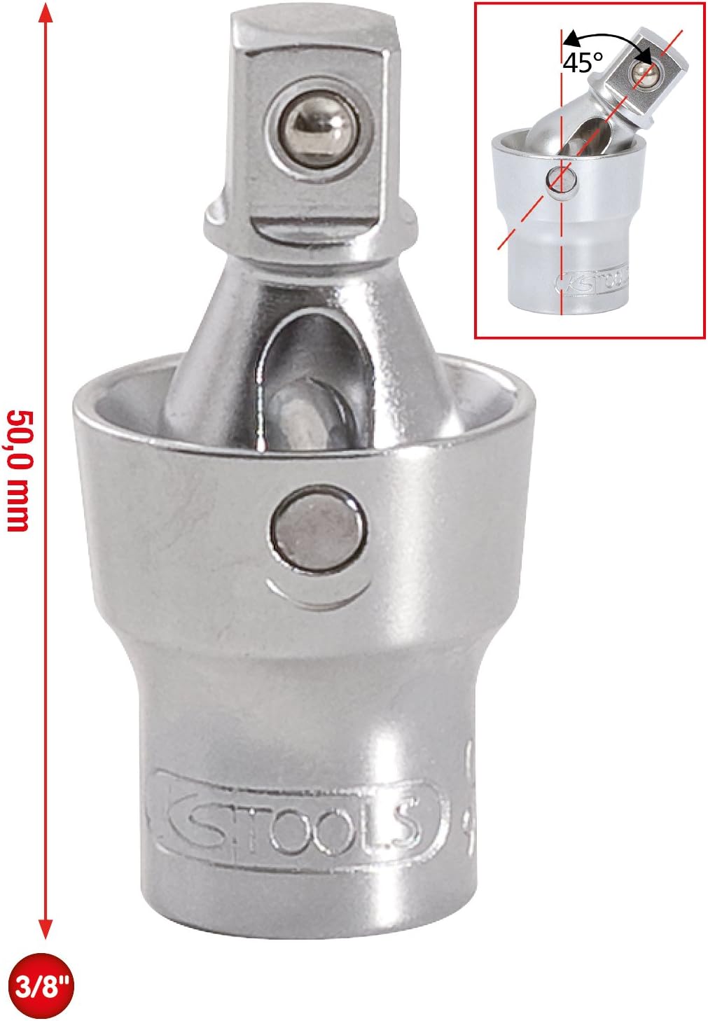 KS Tools 917.385 3/8-inch Uni Power Ball Joint - Image 3
