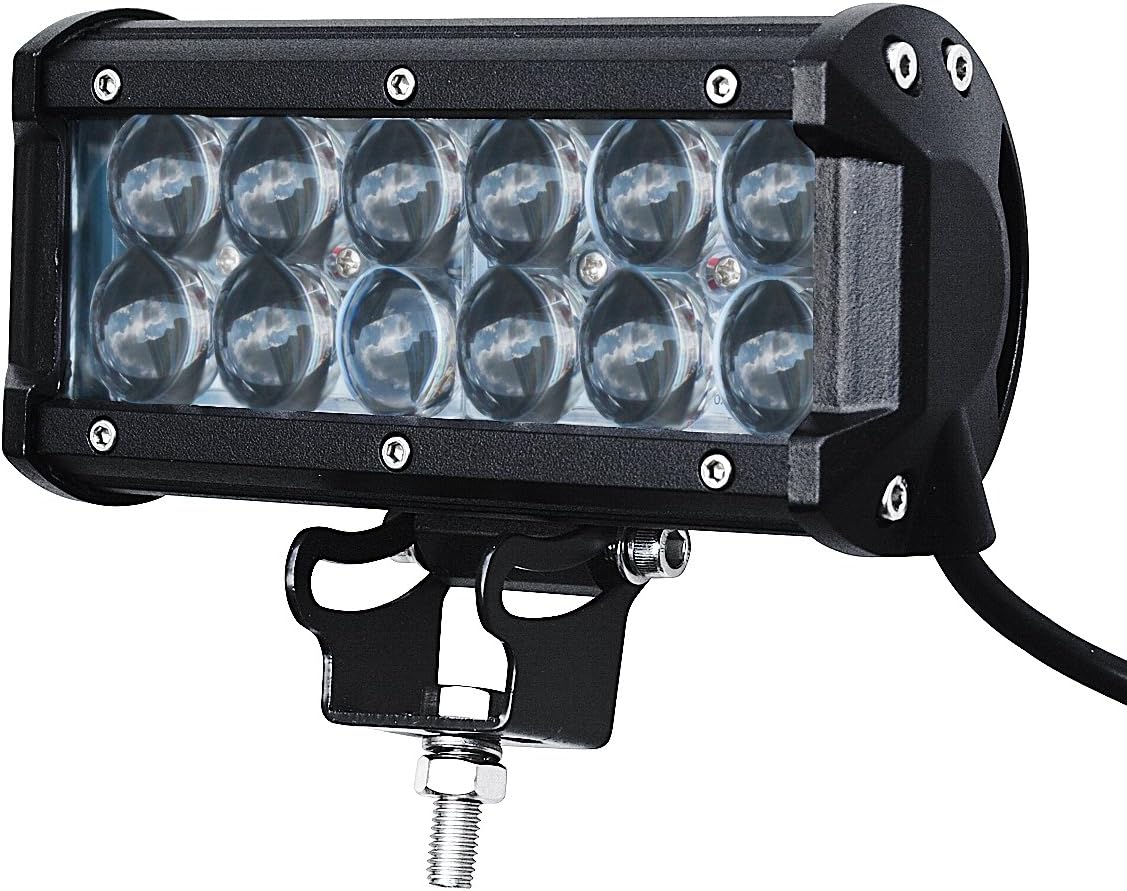 Led Work Light, JieHe 36W 4D Led Truck Lights Led Daytime Driving light led spot lights Flood for Trucks ATV Tractor 12V 36V off Road Llights Bar Fog Lights Spot [Energy Class A+]