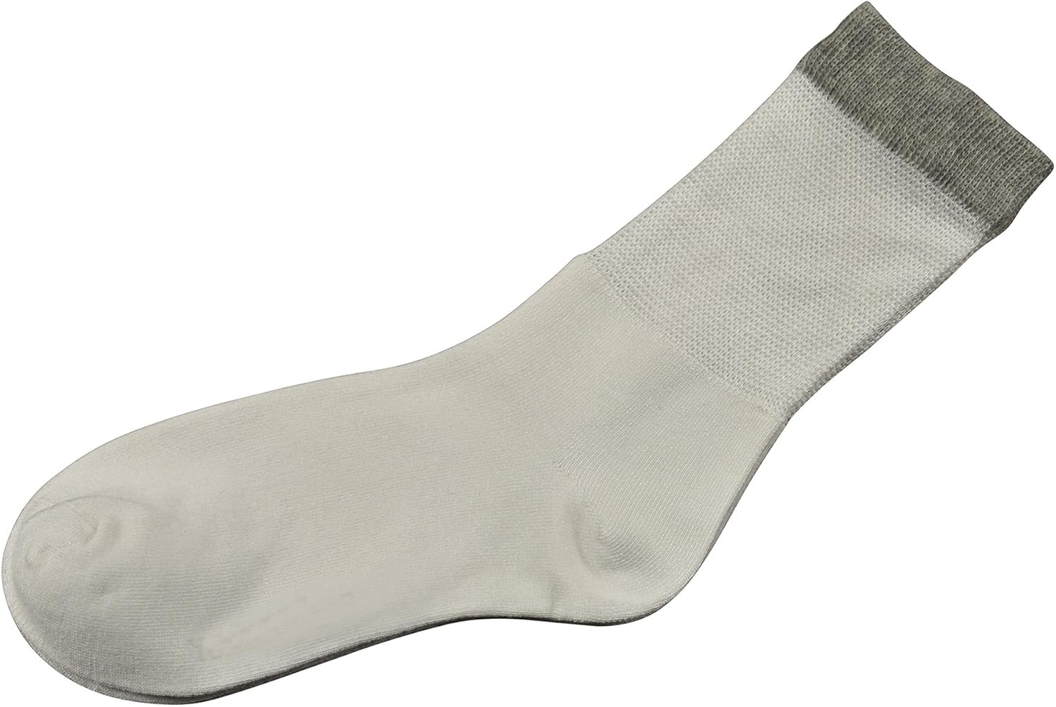 Jorbasado Bamboo Women's Dress Diabetic Socks with Seamless Toe,5 Pairs Size 9-11 (White): Health & Personal Care