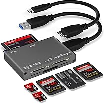 Worldwide kids 2020年フルセット＋Card Reader Amazon.com: 7-in-1 Multi Memory Card Reader, USB 3.0 SD Card