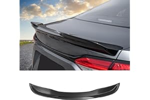 Zekzoop Spoiler Wing Compatible with 2020-2025 Toyota Corolla Sedan Rear Trunk Spoiler Wing Tail Lip ABS Plastic for Toyota Corolla Sedan Accessories (Glossy Black)