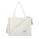 Stylish Corduroy Tote Bag for Women,Zip Crossbody
