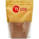 Yupik Alkalized Cocoa Powder 1kg, 20-22% Cocoa Butter Content, Gluten-Free, Vegan, Kosher, Rich & Smooth, Premium Quality for