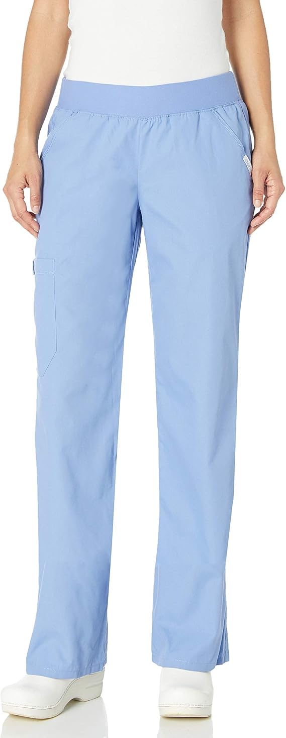 Cherokee Women's Flexibles Mid Rise Elastic Waist Scrubs Pant Buy